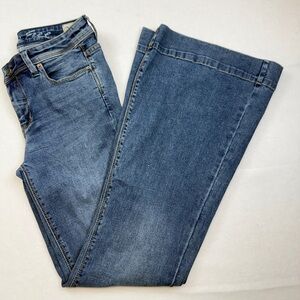 We The Free Size 28 Blue Flare & Wide Leg Jeans